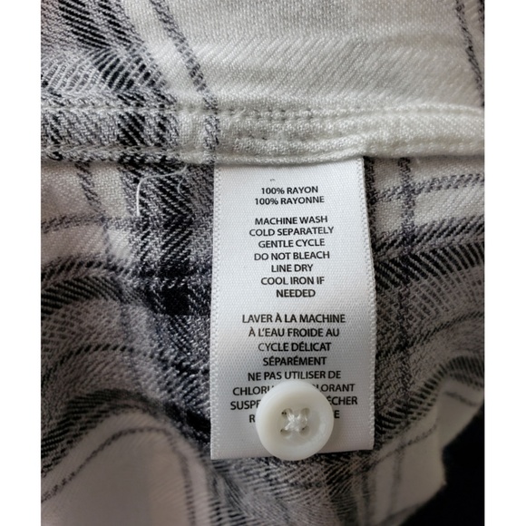 Beach Lunch Lounge Plaid Button Down Shirt - Picture 6 of 6